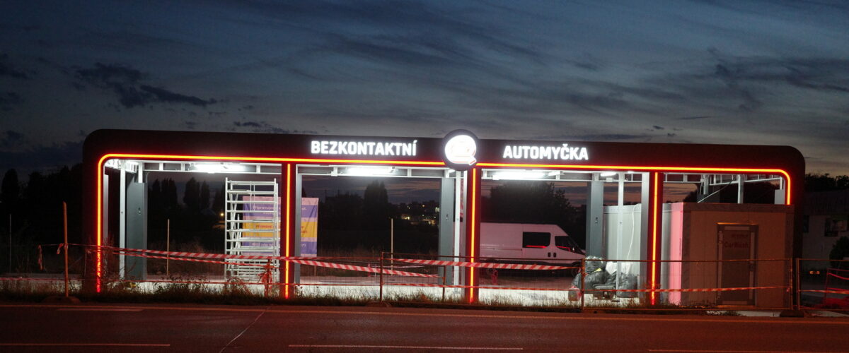 Bezkontaktni Automyćka - Kunratice