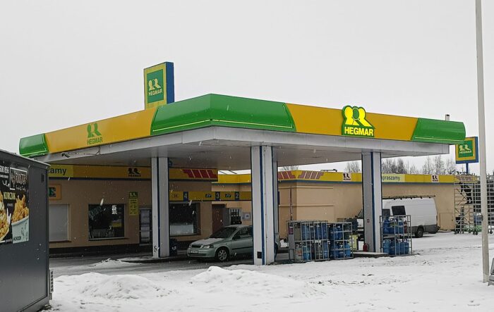 stacja paliw Hegmar