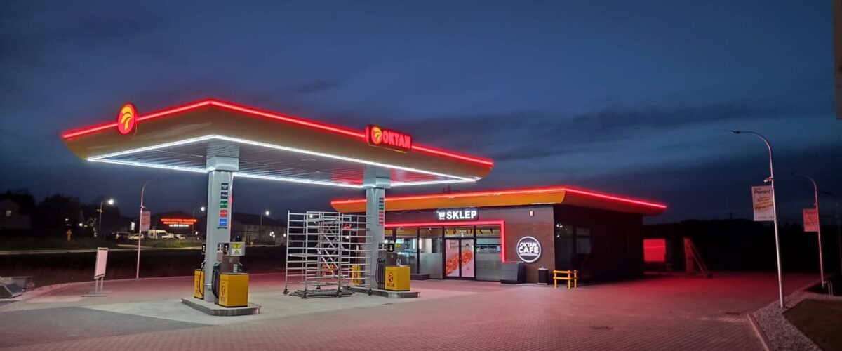 stacja paliw Oktan stacja paliw Oktan